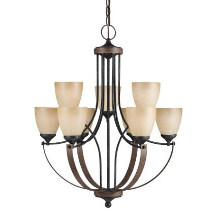 9LT CORBEILLE CHANDELIER