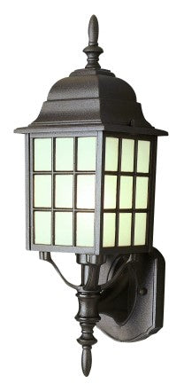 1Lt Wall Lantern/ frosted glass
