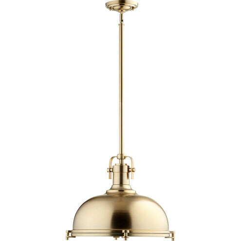 Aged Brass Transitional Pendant